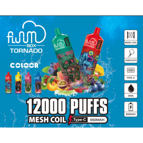 Fluum Box 12000 Puffs Grosir